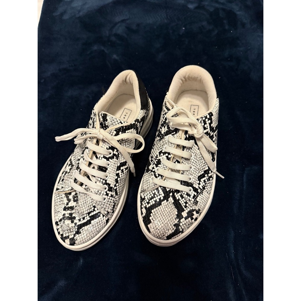 TopShop Snakeskin Sneakers Women's Size 6.5/37